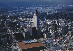 Top View Taipei, Shin Kong Life Tower Observation Deck Postcard