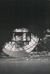 Bernard Judge Geodesic Dome, Los Angeles, CA Postcard
