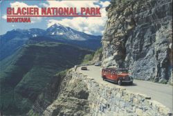 Glacier National Park Going-to-the-Sun Road, Montana Postcard