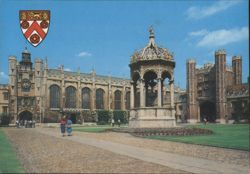Great Court, Trinity College, Cambridge Postcard