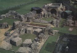 St. Augustine's Abbey, Bird's-eye view, North-East Postcard