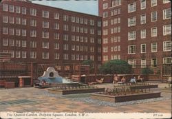 The Spanish Garden, Dolphin Square, London Postcard