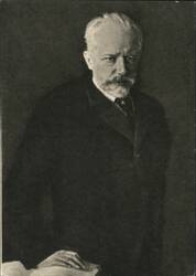 Pyotr Ilyich Tchaikovsky Portrait Postcard