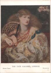 Monna Vanna Painting by Dante Gabriel Rossetti, Tate Gallery London Postcard