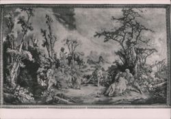 Beauvais Tapestry: The Russian Games, La Danse by J.-B. Le Prince Postcard