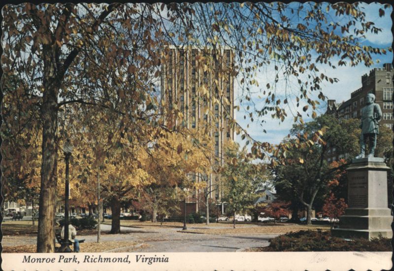 Monroe Park, Autumn Foliage, Richmond Virginia Chris Mayer