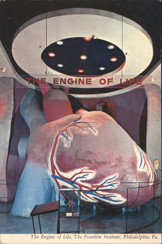 The Engine of Life, Giant Heart Model, Franklin Institute Philadelphia Pennsylvania