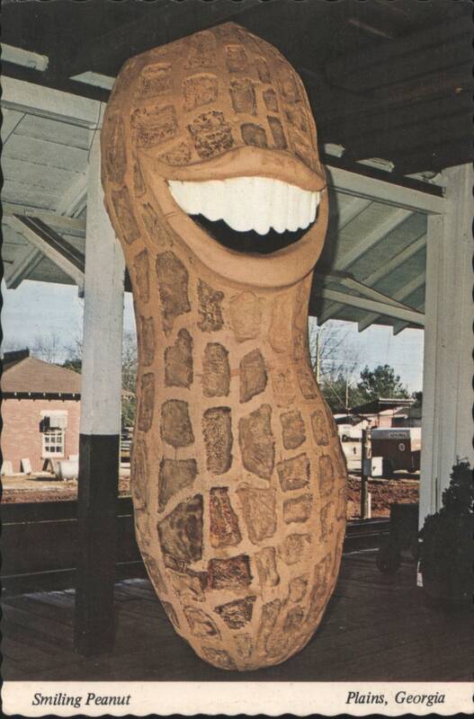 Smiling Peanut Statue, Plains, GA Georgia Mike Roberts