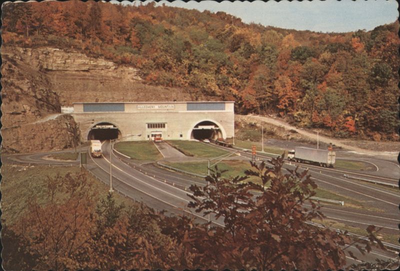 Allegheny Tunnel, Pennsylvania Turnpike, Fall Foliage