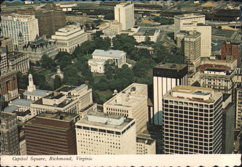 Capitol Square & Broad Street, Richmond, VA Virginia