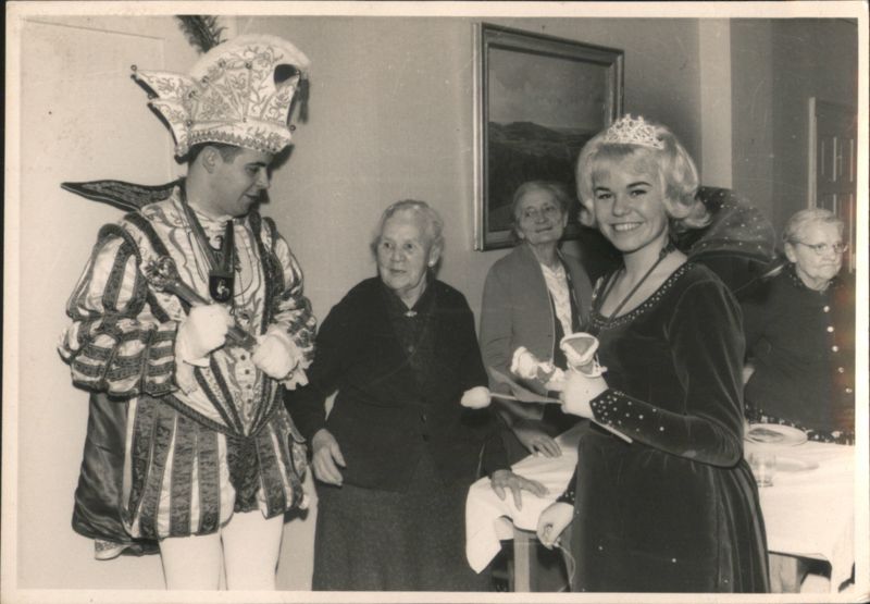 Carnival King and Queen with Guests Heilbronn Germany