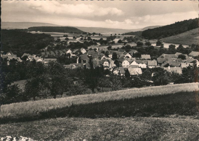 Oberheimbach Village in Valley, Germany