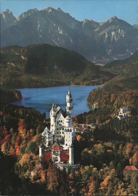 Neuschwanstein & Hohenschwangau Castles, Alpsee, Alps Germany