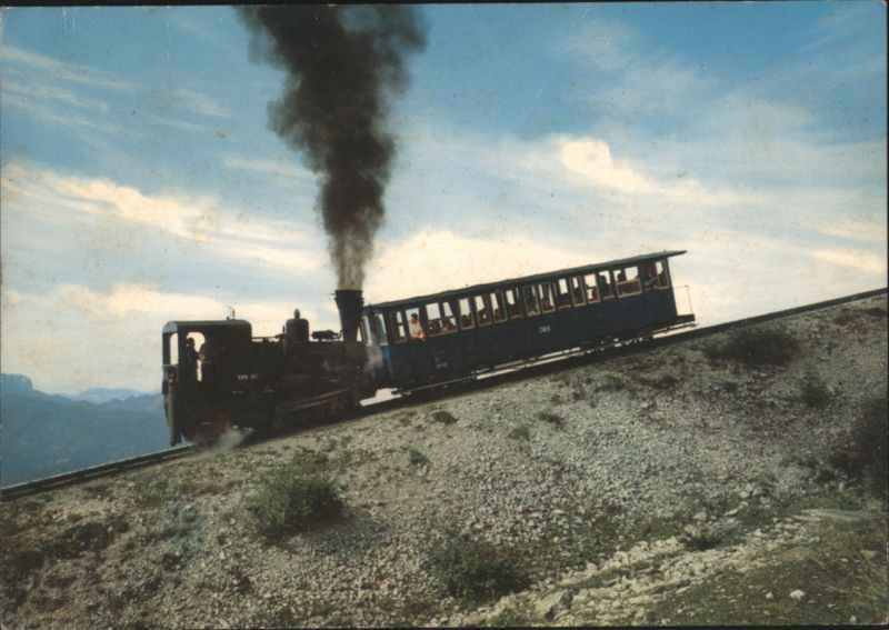 Schafbergbahn Steam Train, St. Wolfgang, Salzkammergut Austria