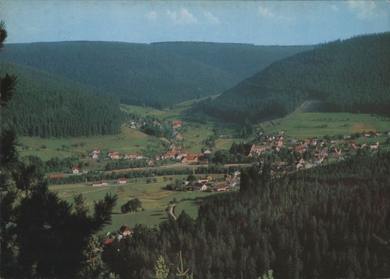 Klosterreichenbach Valley View, Black Forest Germany