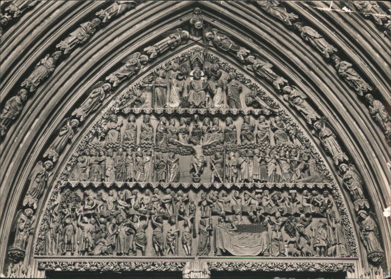 Freiburg Minster Tympanum, 13th Century Germany