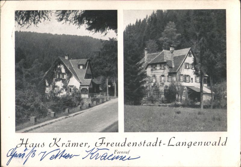 Haus Krämer, Freudenstadt-Langenwald Germany