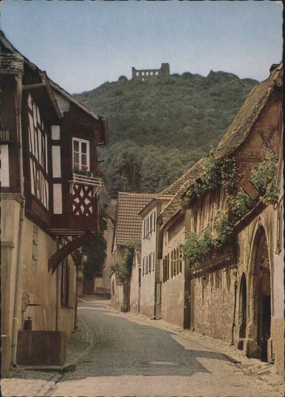 Hambach Castle Lane, View to Hambacher Schloß Germany