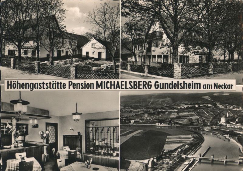 Höhengaststätte Pension MICHAELSBERG Gundelsheim am Neckar Germany