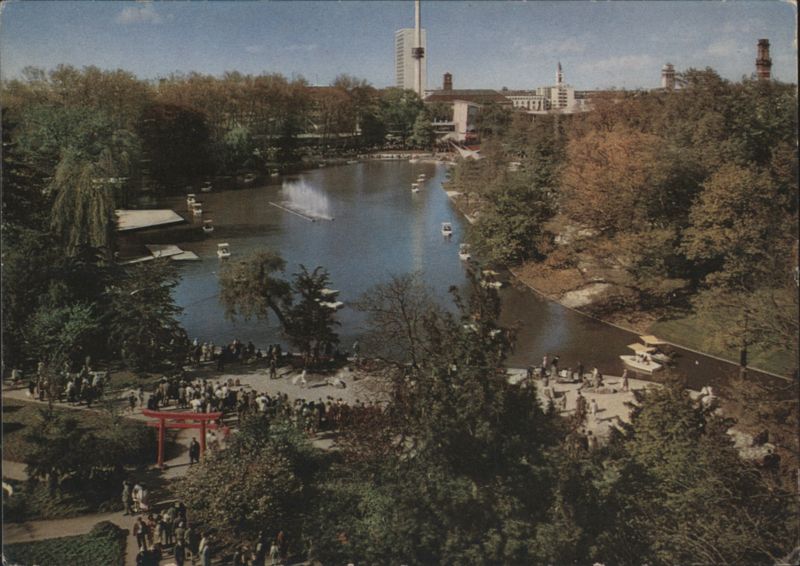 Bundesgartenschau Karlsruhe 1967, Japangarten, Stadtgartensee Germany
