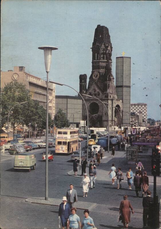 Kaiser Wilhelm Memorial Church, Kurfürstendamm, Berlin Germany