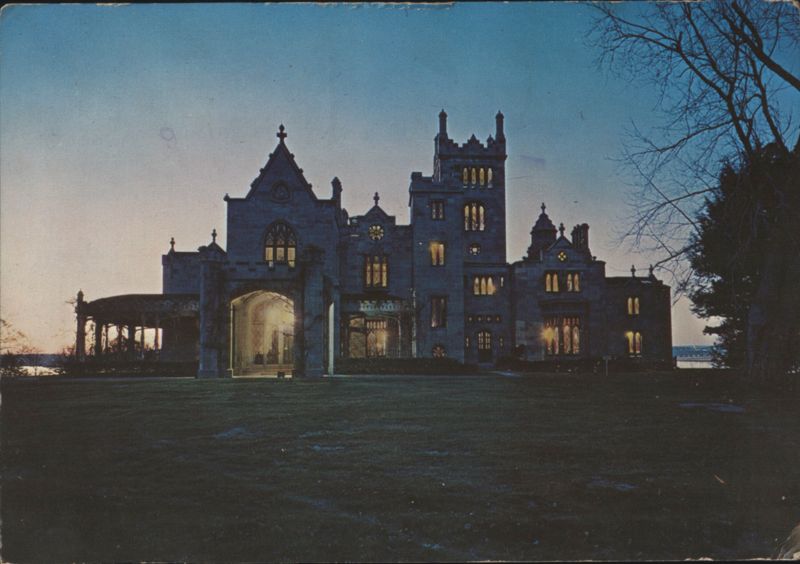 Lyndhurst, Tarrytown, NY - Gothic Revival Mansion at Dusk New York