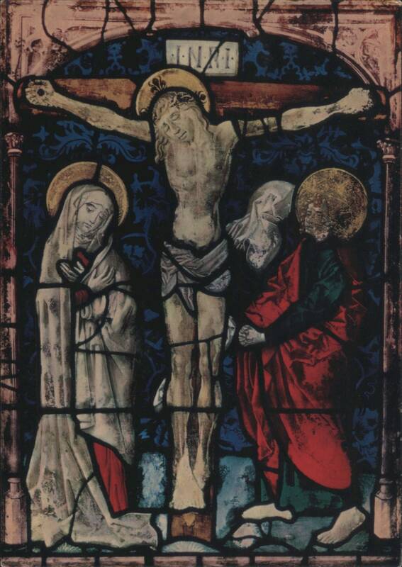 Crucifixion Stained Glass, Peter Hemmel von Andlau