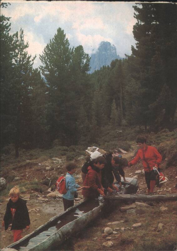 Wandering Family in Mountain Forest Erhard Jorde Calendars