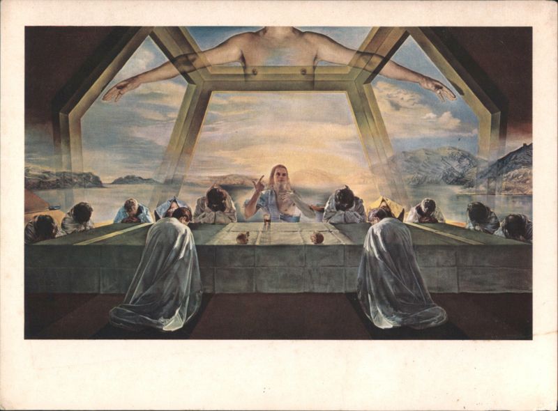 The Sacrament of the Last Supper by Salvador Dalí