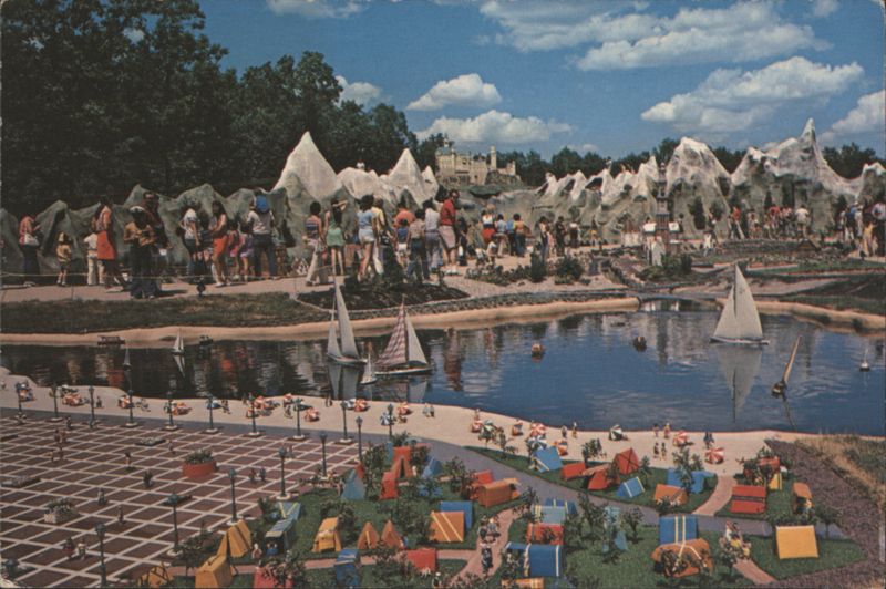 Miniature Village, Garden of Marvels at Great Adventure Jackson New Jersey