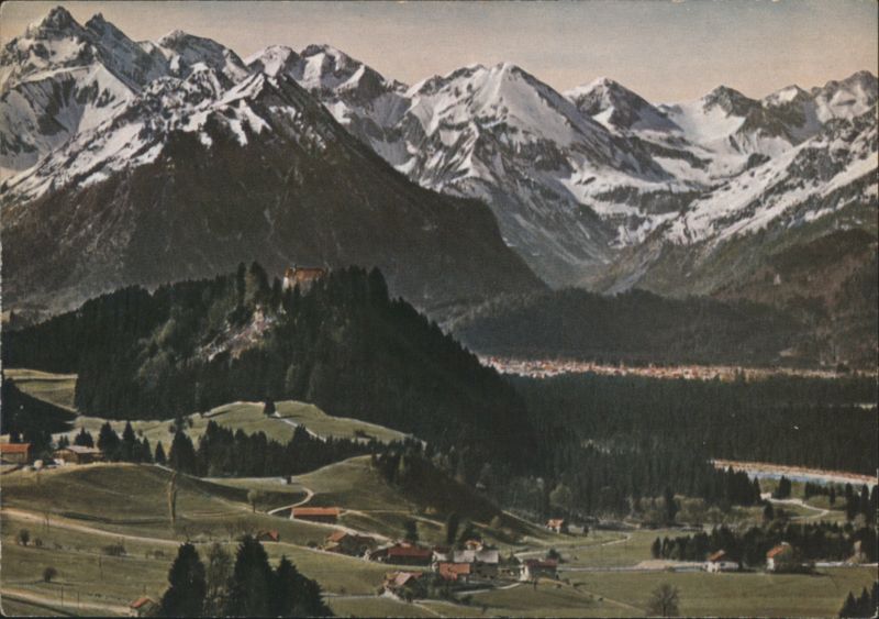 Allgäuer Hochgebirge, Bad Au, Schöllanger Burg, Oberstdorf Bad Au, Oberstdorf Germany