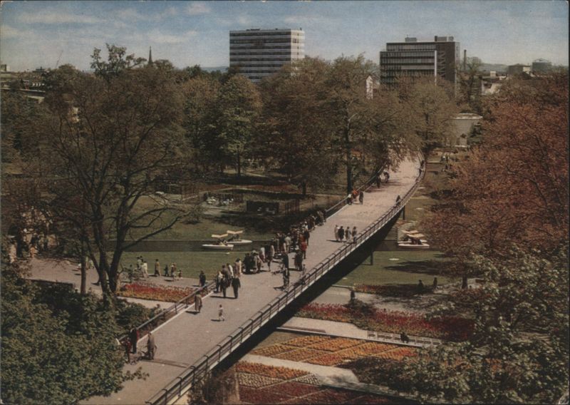 Bundesgartenschau Karlsruhe 1967, Tiergartenbrücke Germany
