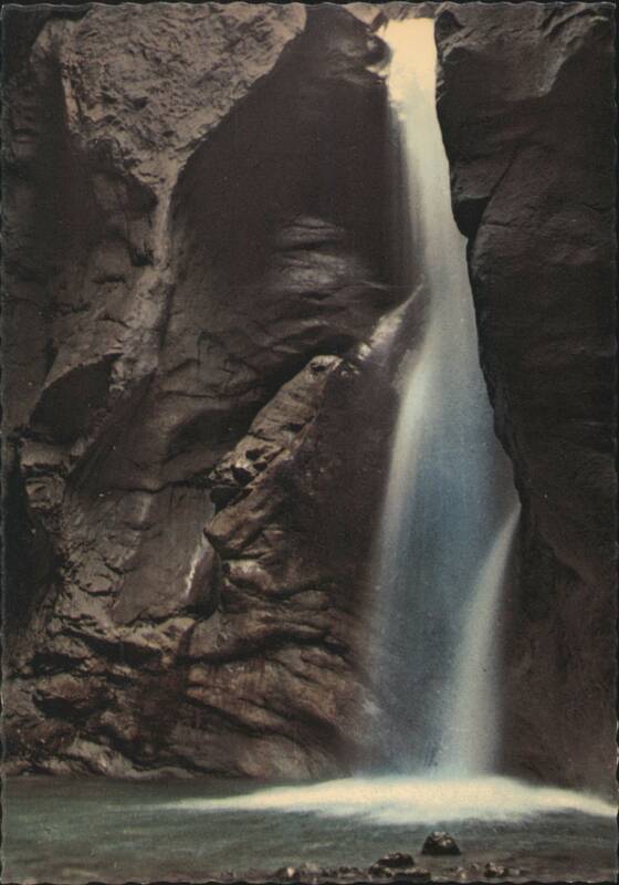 Burggraben Klamm Waterfall, Attersee, Salzkammergut Burgau Austria