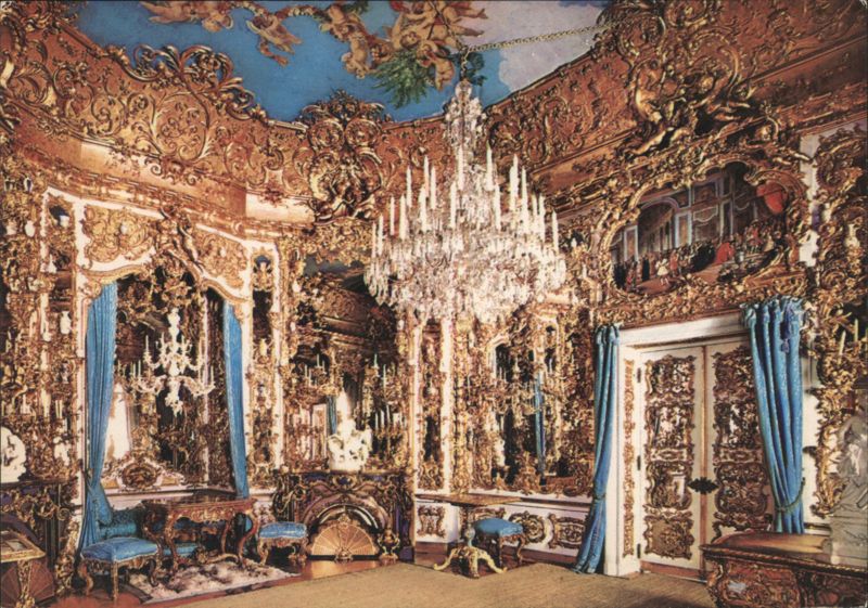 Schloss Linderhof Royal Castle Gallery of Mirrors Germany
