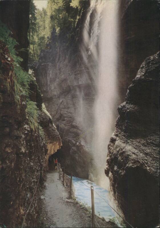 Partnachklamm Schleierwasserfall, Garmisch-Partenkirchen Germany