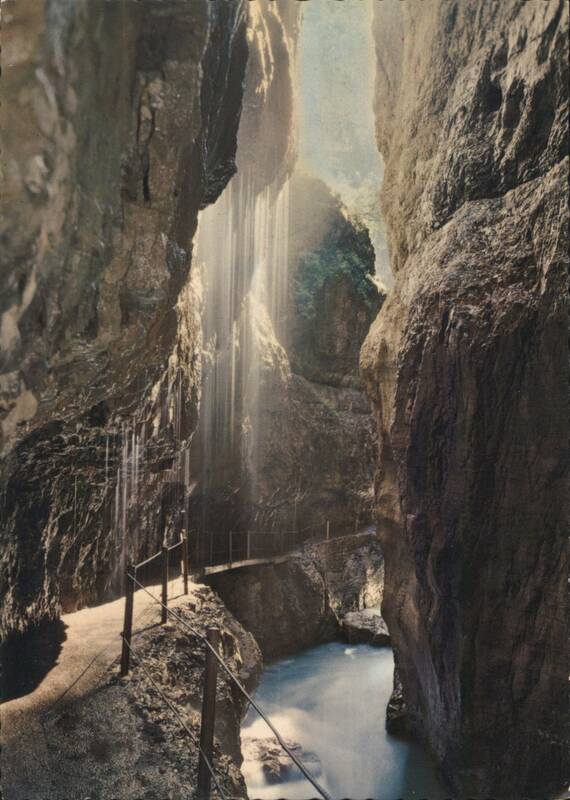 Partnachklamm Gorge, Garmisch-Partenkirchen Germany