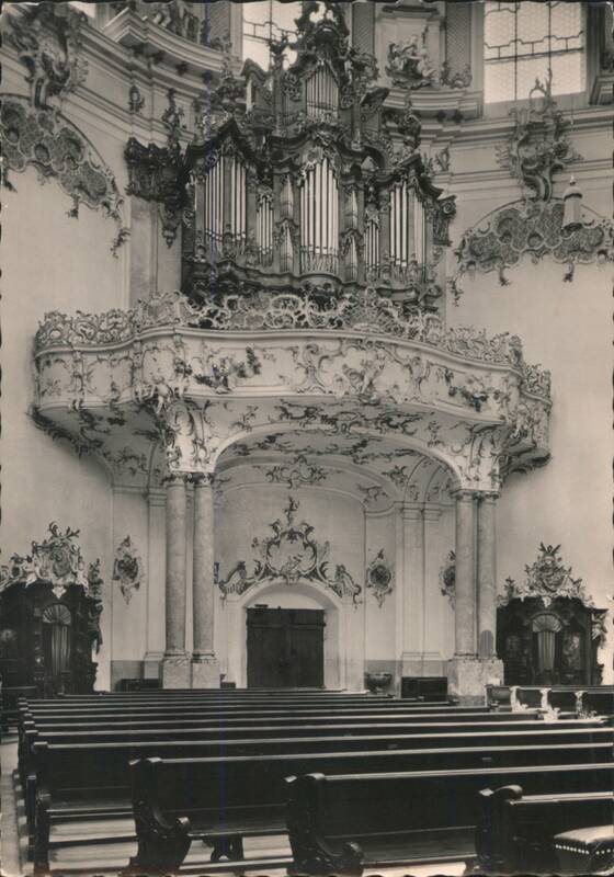 Ettal Abbey Church Organ (1768) Germany