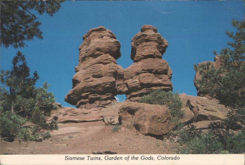 Siamese Twins, Garden of the Gods, Colorado Colorado Springs