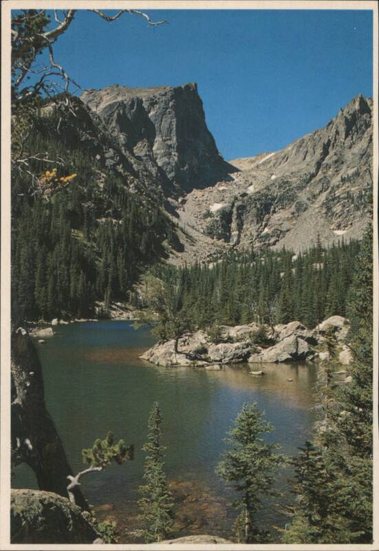 Dream Lake and Hallets Peak, Rocky Mountain National Park Colorado