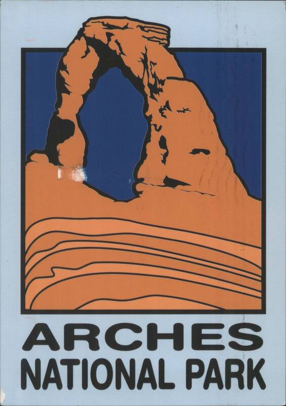 Arches National Park Delicate Arch Illustration Utah