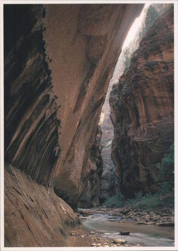 Zion National Park, Virgin River Slot Canyon Springdale Utah