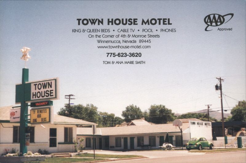 Town House Motel Winnemucca NV King & Queen Beds Pool Nevada
