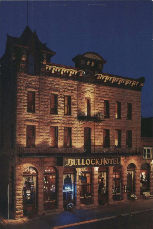 Bullock Hotel at Night, Deadwood, SD