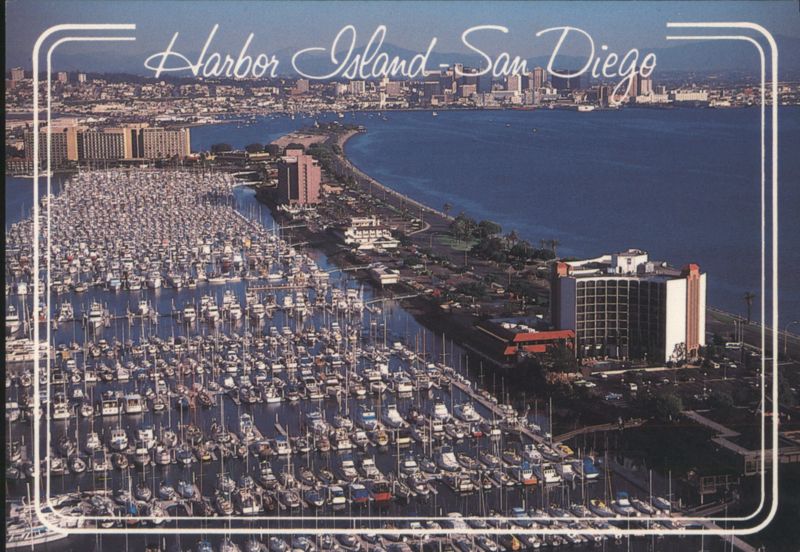 Harbor Island Aerial View San Diego California Kirk Schlea