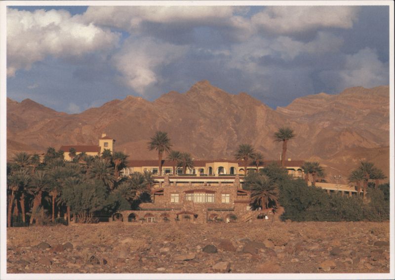 View of Furnace Creek Inn Russ Finley Death Valley National Park