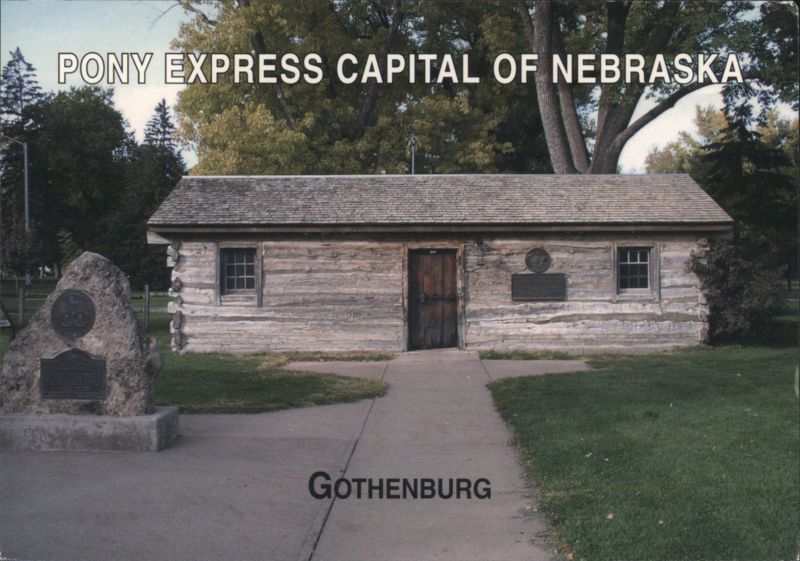 Pony Express Capital of Nebraska, Sam Macchette Station Gothenburg