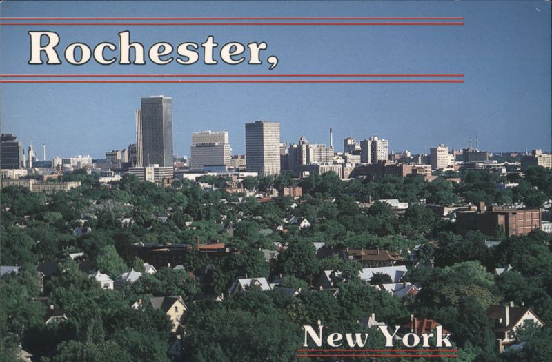 Rochester, New York City Skyline Panorama James Blank