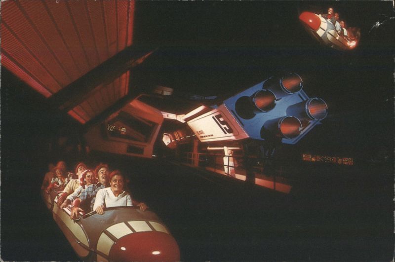 Space Mountain Ride, Walt Disney World Florida