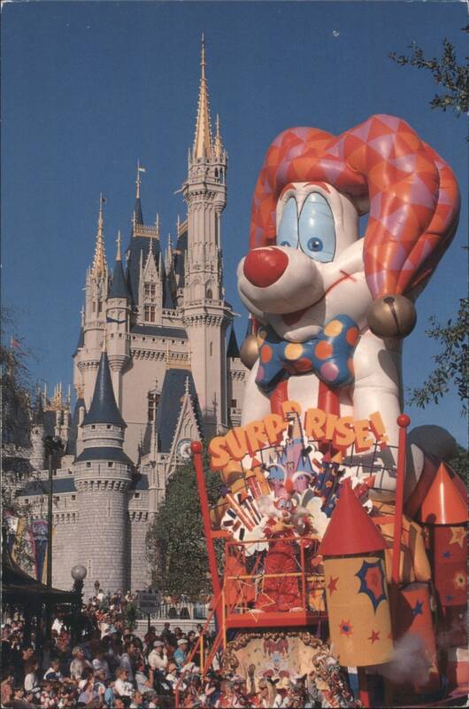 Roger Rabbit Surprise Celebration Parade, Cinderella Castle, Walt Disney World