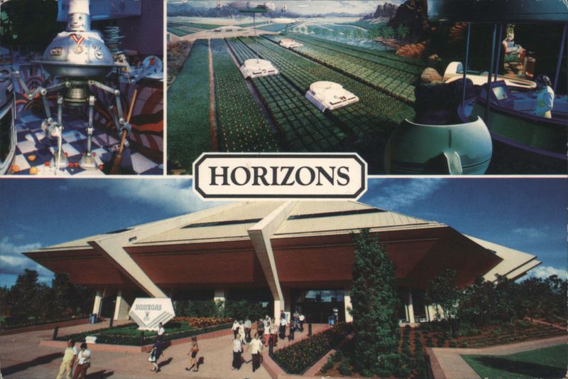 Horizons Attraction at Epcot Center, Future World Disney